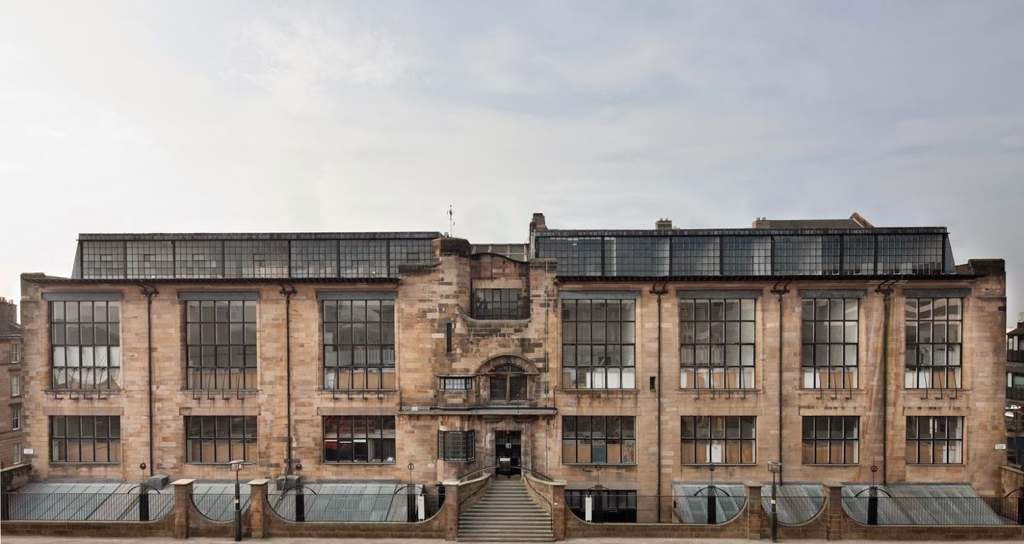 格拉斯哥艺术学校教学大楼，位于苏格兰格拉斯哥
